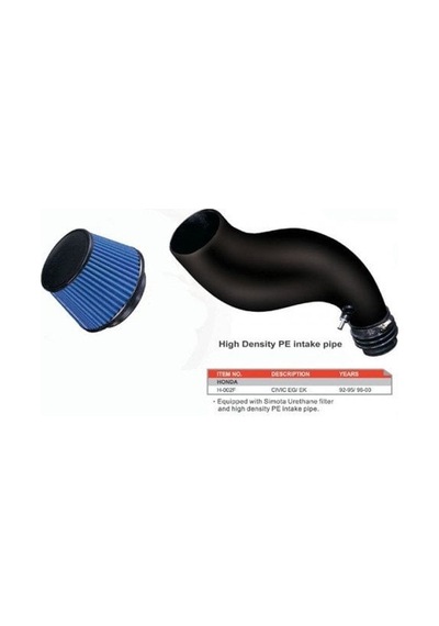Autogp Honda Civic Uyumlu Bigtube Hava Filtre Kiti Performans 1996 / 2001 1.6 H-002-bcrr