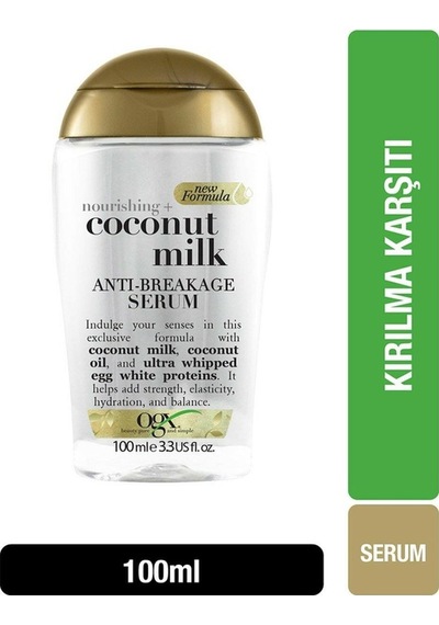 Ogx Besleyici & Kırılma Karşıtı Hindistan Cevizi Sütü Serum 100 ML