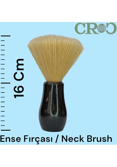 Croc Ef001 Plastik Ense Fırçası Siyah