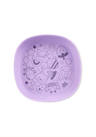 Skip Hop Besties Squad Silikon Tabak Mor 9s256210