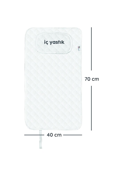 Babyness Bebek Alt Açma Pedi 40x70 Aydede Desenli Bej