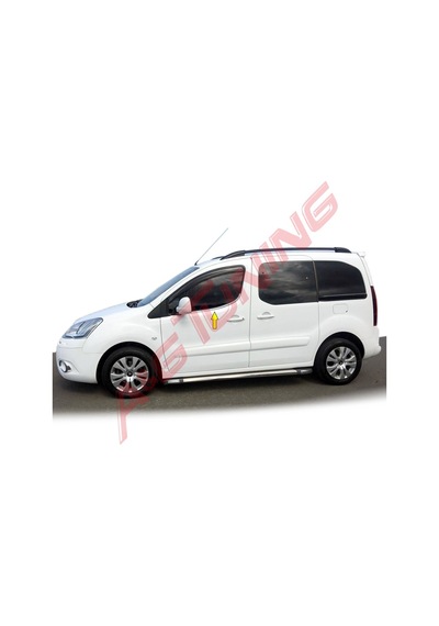 Citroen Berlingo Krom Cam Çıtası 2008 Üzeri 2Prç Paslanmaz Çelik N11.4675