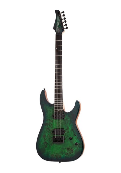 Schecter C-6 Pro Elektro Gitar (Aqua Burst)