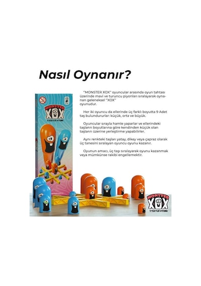 Go Toys Xox Monster Strateji Zeka Oyunu