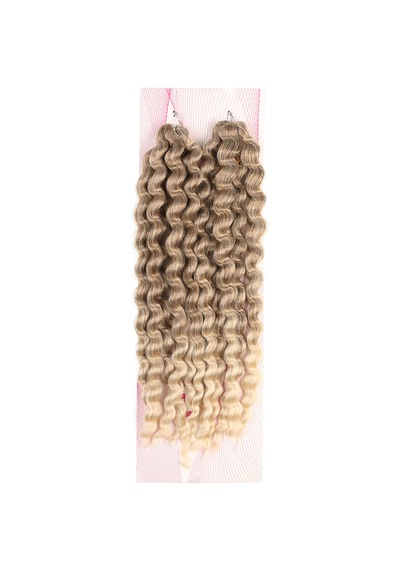 Nice Bulk Afro Su Dalgası / Küllü Kumral / Platin Ombreli - Mydr-463230 Çok Renkli