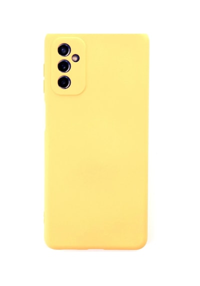 Cosmotex Newface Samsung Galaxy Uyumlu  M52 5g Kılıf Nano İçi Kadife Silikon - Sarı