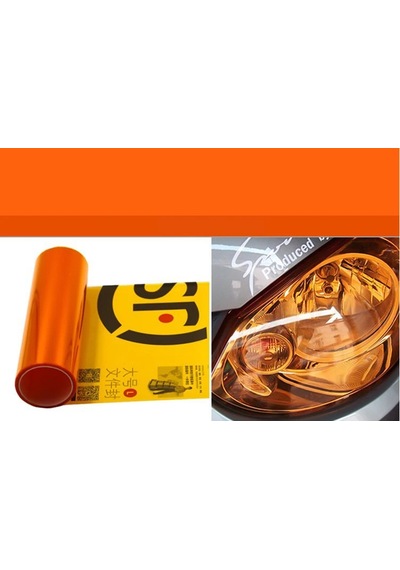 Bukalemun Far Stop Filmi 30 Cm X 1 Mt Portakal Turuncu Bkl-fs-or