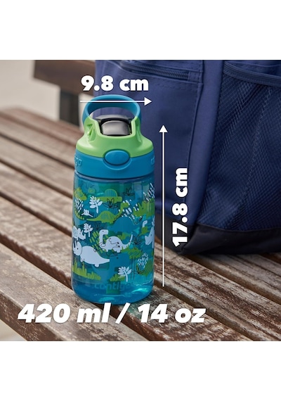 Contigo Gizmo Flip Unicorn Çelik Çocuk Suluğu 420 Ml Pembe Genel