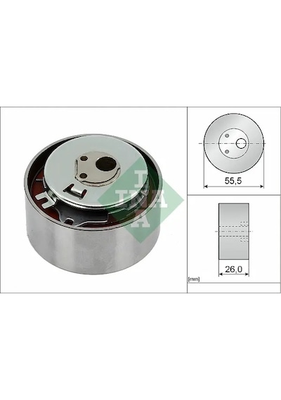 Triger Gergi Rulmanı - Fiat Punto, 500, Panda, Grande Punto, Doblo, Fiorino, Qubo, Idea, Uno, Strada, Linea, Palio, Siena, Mille, Mito - Sch-ina-53 98856611