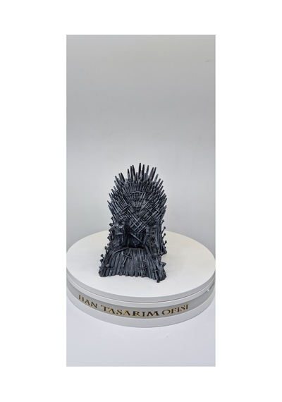 İron Throne Game Of Thrones Demir Taht 15 Cm