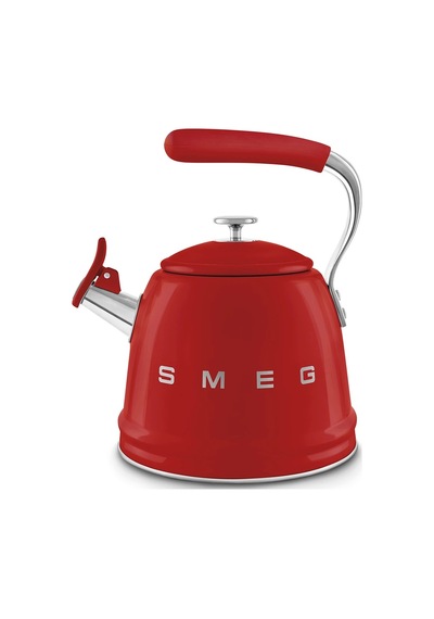 Smeg CKLW2001RD 50's Style Retro Kırmızı Düdüklü Kettle