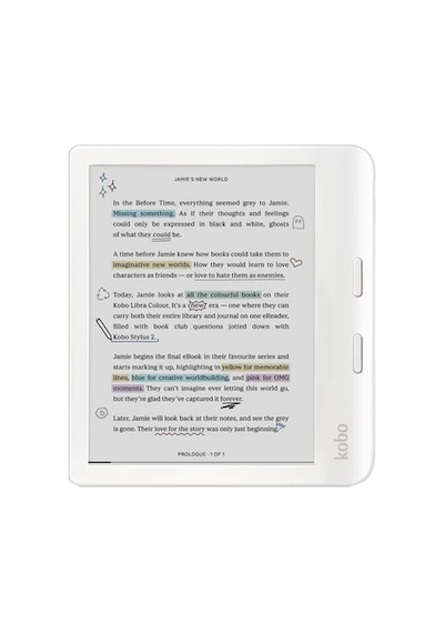 Kobo Libra Colour  32GB 7" E Kitap Okuyucu Beyaz