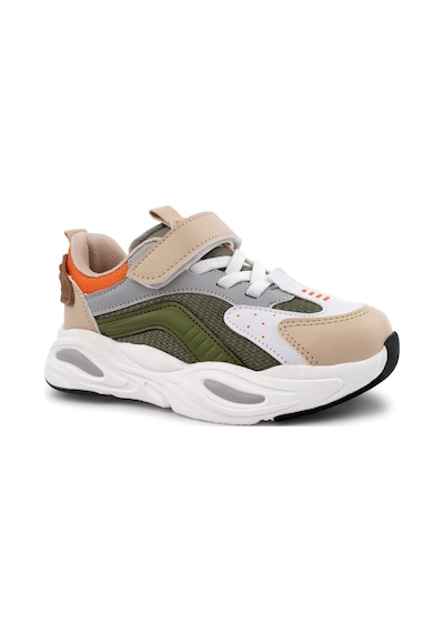 Cool Evo-toti Sneaker Ortopedik Taban Unisex Çocuk Spor Ayakkabı Haki