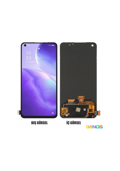 Oppo Reno 5 Uyumlu Tft Kalite Lcd+dokunmatik Siyah Sn808948