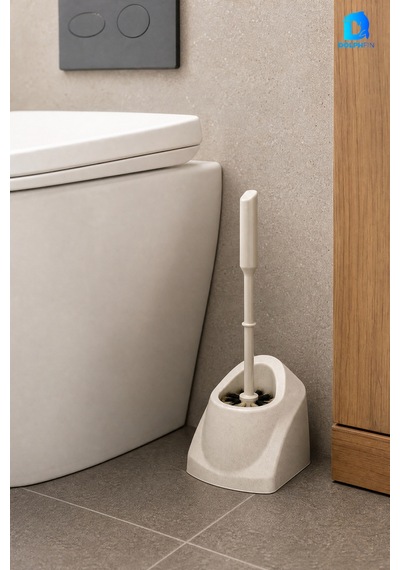 Köşeli Klozet Fırçası, Banyo Ve Wc Temizlik Fırçası, Çok Renkli