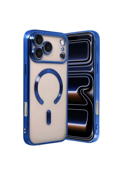 İphone 17 Pro Max Kross Magneticsafe Kapak - Lacivert