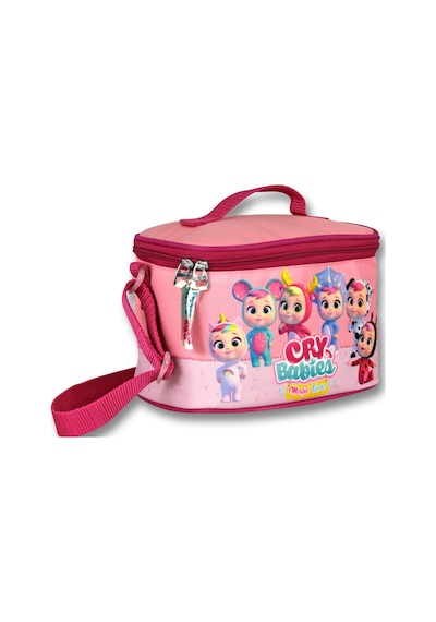 Ümit Çanta Cry Babies Fantasy Bordo-pembe Kız Çocuk Isı Yalıtımlı Beslenme Çantası