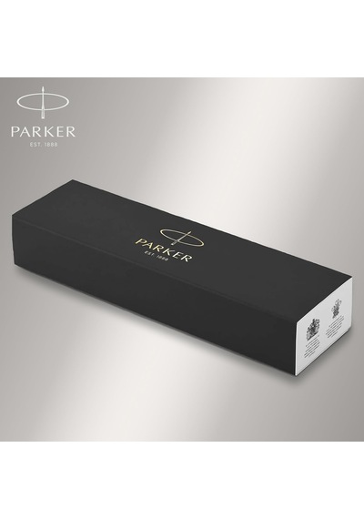 Parker Im Lake Siyah Krom Tasarımlı Roller Kalem, İnce Uç, Siyah Çok Renkli