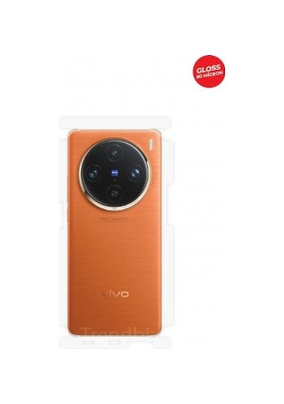 Vivo X100 Pro Arka Ve Yan Koruyucu Tpu Film
