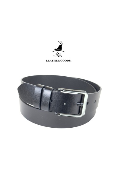 Rse Leather Goods Hakiki Deri 4,5 Cm Erkek Kot Kemeri - Manda Derisi Spor Kemer - Ekstra Kalın Siyah Siyah Rse Leather Goods Hakiki Deri 4,5 Cm Erkek Kot Kemeri - Manda Derisi Spor Kemer - Ekstra Kalın Siyah Siyah