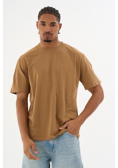 Dechers Erkek %100 Organik Pamuklu Yumuşak Dokulu Comfort Fit Bisiklet Yakalı T-shirt E222 Haki Dechers Erkek %100 Organik Pamuklu Yumuşak Dokulu Comfort Fit Bisiklet Yakalı T-shirt E222 Haki
