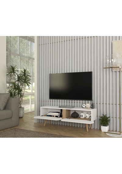 Elody Tv Ünitesi 120 Cm Beyaz - Sepet Diğer Elody Tv Ünitesi 120 Cm Beyaz - Sepet Diğer