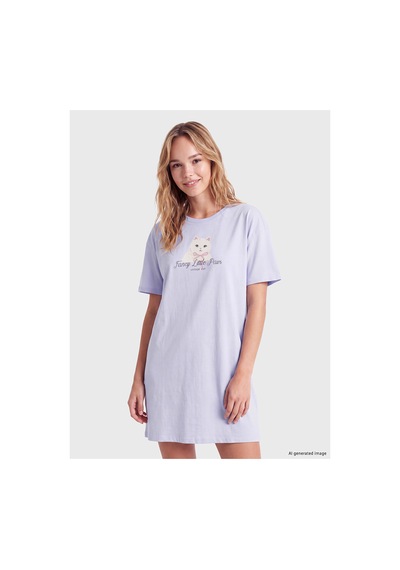 LC Waikiki Alıta Cıty Farkıyla Lcw Dream Mavi Penye Baskılı Kısa Kollu Kadın Gecelik Mavi - 930179677 Mavi LC Waikiki Alıta Cıty Farkıyla Lcw Dream Mavi Penye Baskılı Kısa Kollu Kadın Gecelik Mavi - 930179677 Mavi