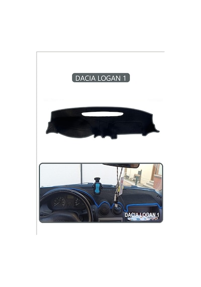 Dacıa Logan 1torpido Koruma Halısı Gri Kenar