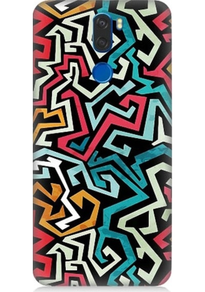 Vestel Venus Z30 Uyumlu Pop Art Grafiti Grunge Desenli Silikon Kılıf