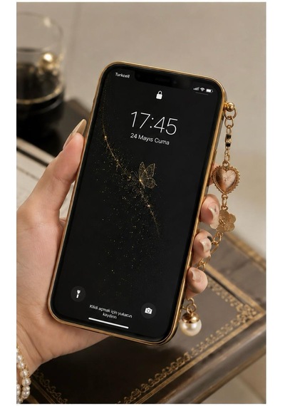 Iphone 11 Uyumlu Siyah Elden Tutmalı Slikon Kılıf