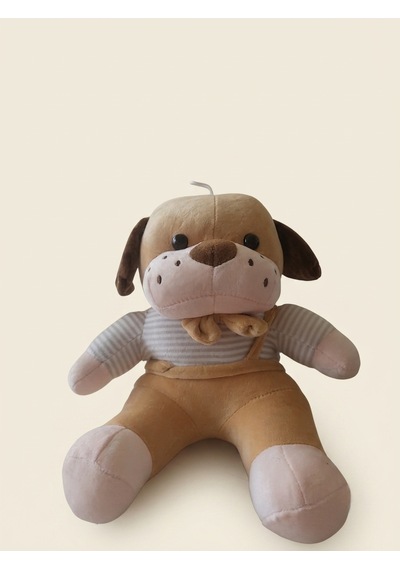 Peluş Köpek -açık Kahverengi-35 Cm