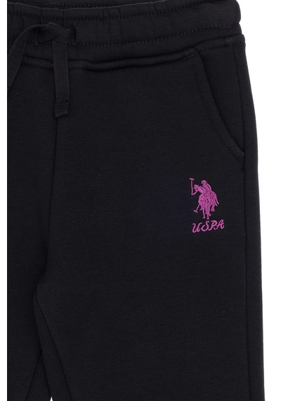 U.S. Polo Assn. Kız Çocuk Siyah Şardonlu Jogger Eşofman Altı 50316914-VR046 U.S. Polo Assn. Kız Çocuk Siyah Şardonlu Jogger Eşofman Altı 50316914-VR046
