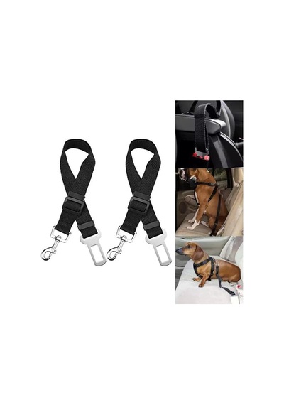 Evcil Hayvan Kedi - Köpek Araç Emniyet Kemeri 2 Adet Köpeğinizitutun 3838060000576
