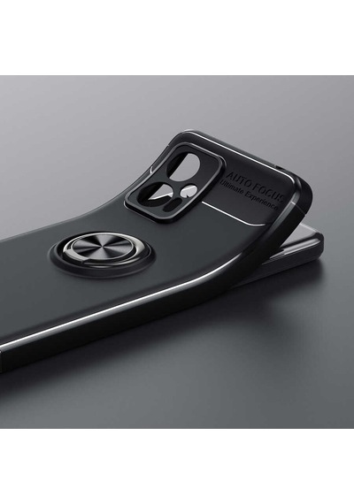 Xiaomi Redmi Note 12 5g Kılıf Zore Ravel Silikon Kapak Siyah
