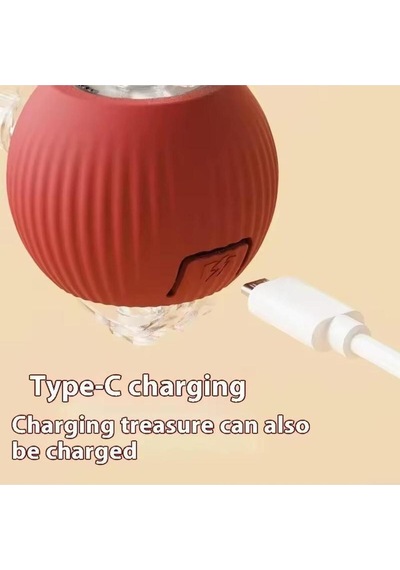 Shineyee 3 Pcs Akıllı Kedi Oyuncağı, Usb Şarjlı, Led Işıklı, 3 Modlu, Otomatik Yuvarlanan Top
