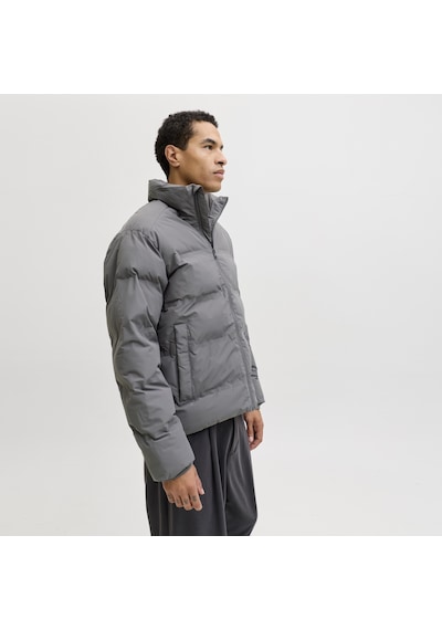Jack & Jones Erkek Yüksek Dik Yaka Fermuarli Puffer Mont - Soho - 12278750 Castlerock