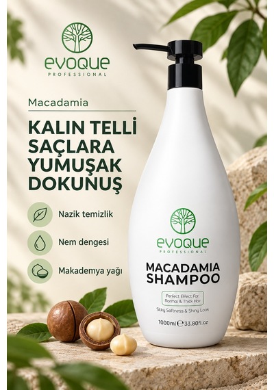 Evoque Macadamia Şampuan 1 L