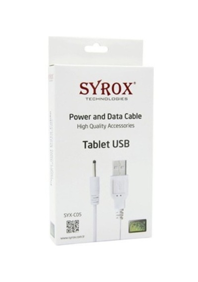 Syrox Syx-c05 İnce Uçlu Tablet Şarj Kablosu
