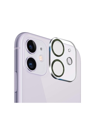Binano Apple Uyumlu iPhone 11/12 Mini 3D Pro Kamera Koruyucu Koyu Yeşil