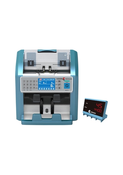 Mühlen Vision 9920 İki Katlı Profesyonel Karışık Para Sayma Makinesi