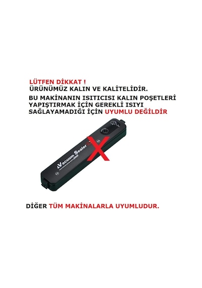 Adet Tırtıklı Vakum Poşeti Seti 15x20 Cm Gıda Ev Tipi Vakum Paketleme Poşetleri Sızdırmaz Dayanıklı Et Sebze H