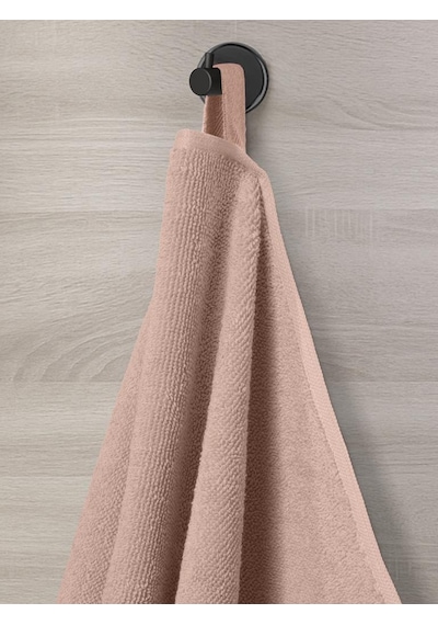 Pamuk Tekli Havlu Jakarlı Karna Home Klover - 70 X 140 Somon