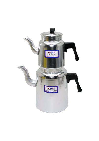 Nuraklar Lc-103 Lüks Alüminyum Çaydanlık Takımı No-3 Diğer