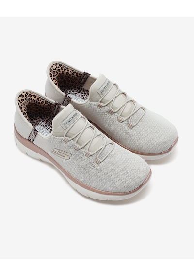 Skechers Summıts - Leopard Chıc Kadın Bej Spor Ayakkabı 150275 Ntmt Bej