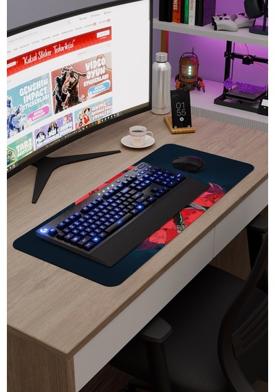 Chainsaw Man Anime V1 - 70x30 Xl Gaming Kauçuk Kaymaz Taban Mouse Pad Fare Altlığı