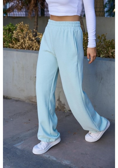 Etiler Collection Düz Lastikli Eşofman - Mint Yeşili Mint Yeşili