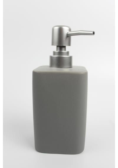 Stonware Sıvı Sabunluk Gri Kare 450ml