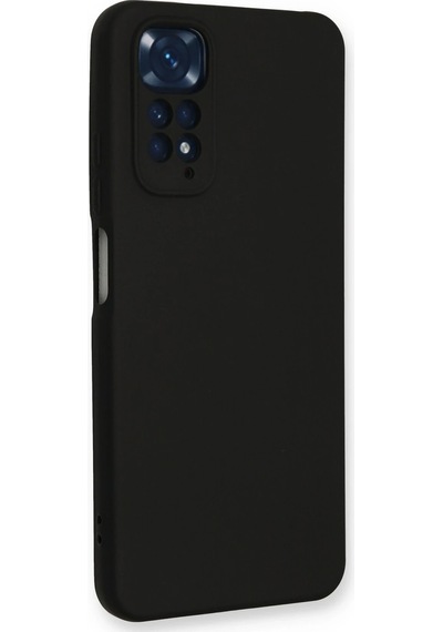 Uryport Xiaomi Redmi Note 11 Kılıf Nano İçi Kadife Silikon - Siyah