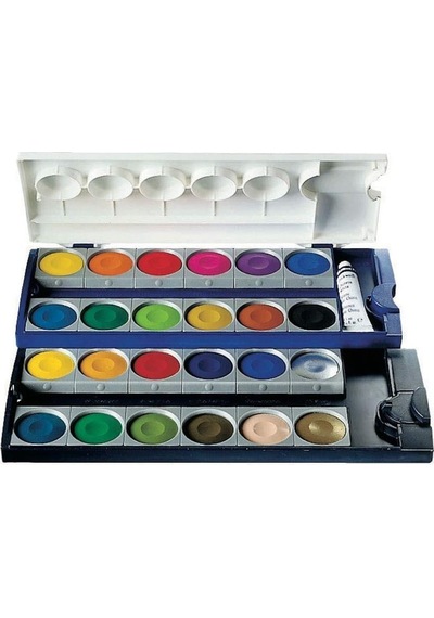 Pelikan Alman Malı Opak Sulu Boya 24 Renk 735 K-24