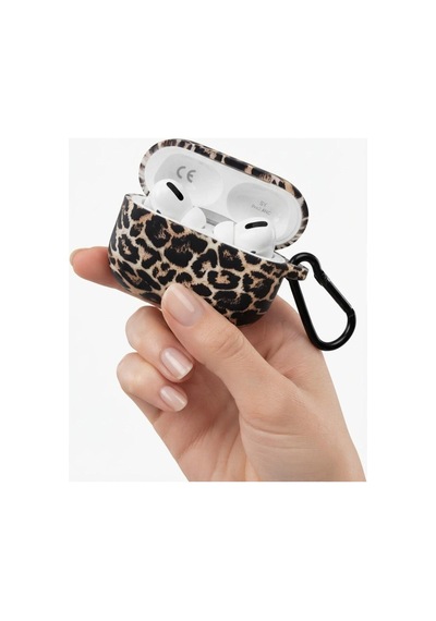 Airpods Pro 1 Ve 2 Uyumlu Leopar Desenli Silikon Kulaklık Kılıfı - Siyah Metal Kancalı Darbe Emici Koruyucu Kılıf Kapak Şeffaf Airpods Pro 1 Ve 2 Uyumlu Leopar Desenli Silikon Kulaklık Kılıfı - Siyah Metal Kancalı Darbe Emici Koruyucu Kılıf Kapak Şeffaf